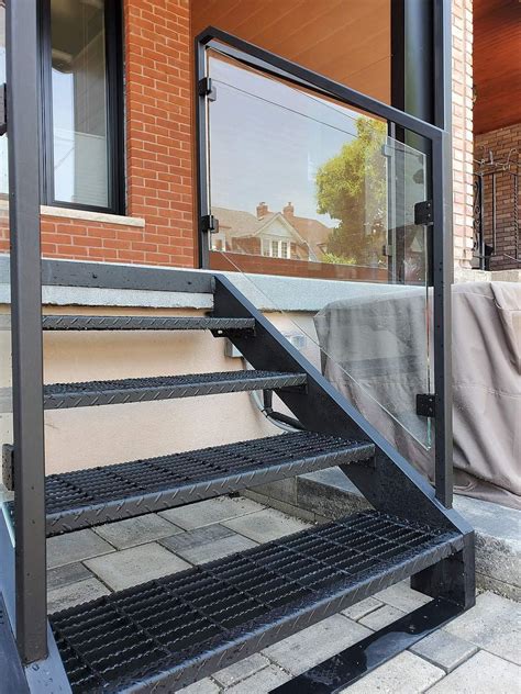 metal stair fabrication chicago|exterior metal stair fabricators.